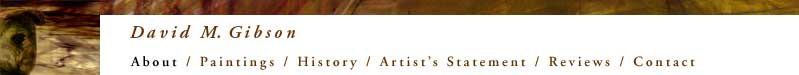 David Gibson - Painter