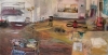 Rocky The Dog - 2002<br>Pastel: 82" x 39"