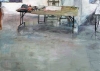 Self Portrait As A Table - 2006<br>Pastel: 60" x 43"